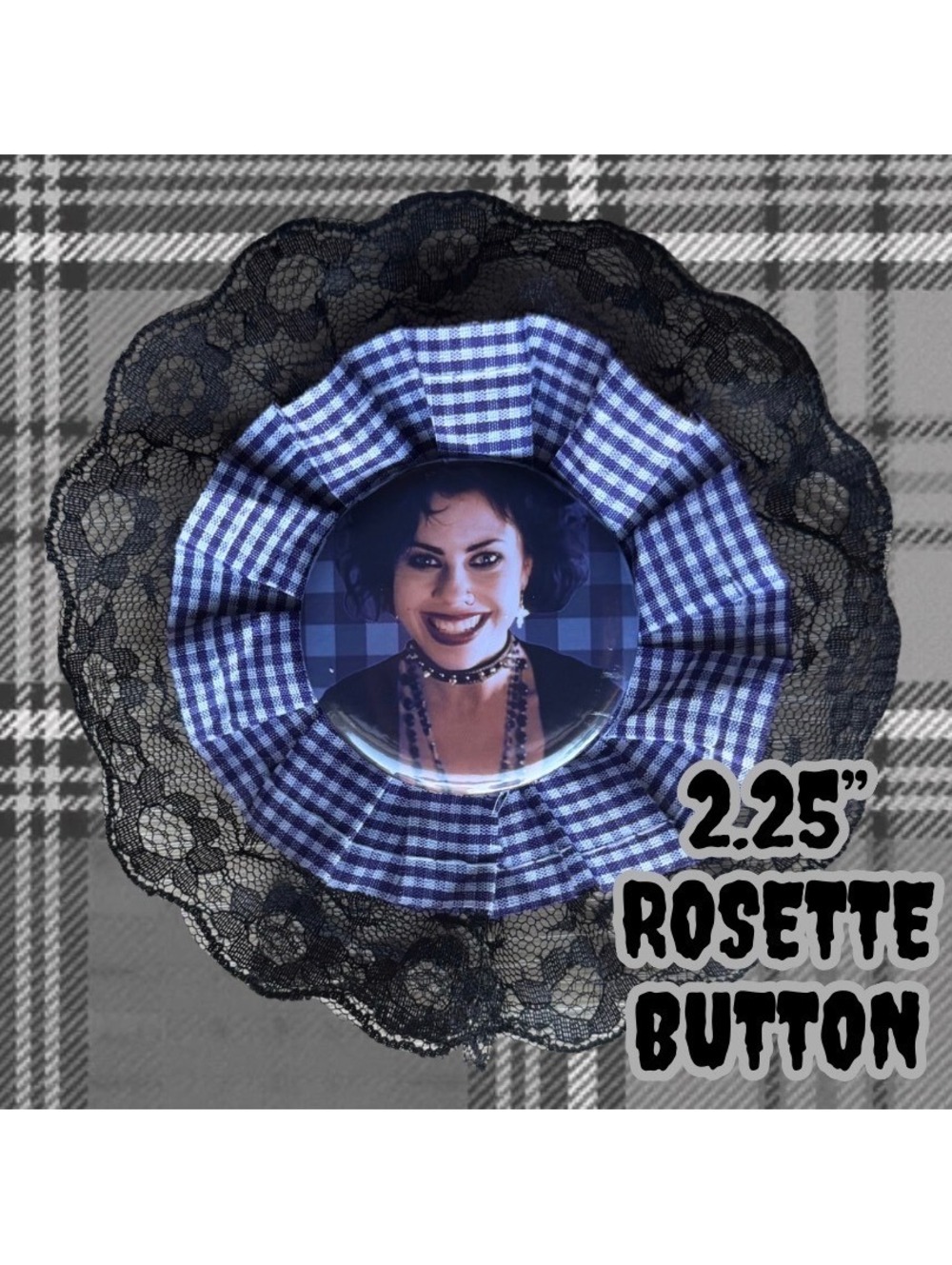 Nancy Downs The Craft 2.25" Handmade Button